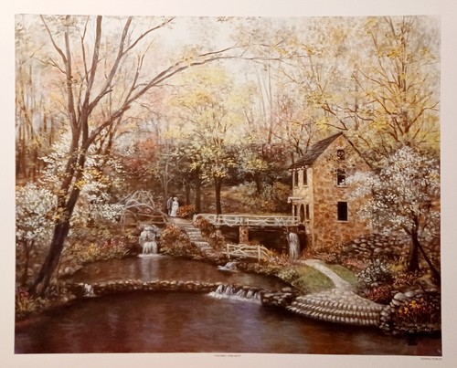 Old mill stream - "old,