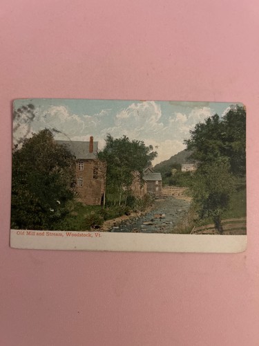 1912 old mill and stream